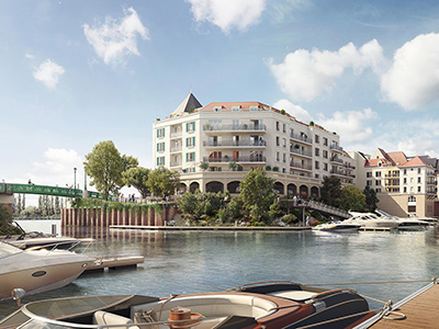 Concrétisation des accords pour la mise en service du port de plaisance de Seine Parisii