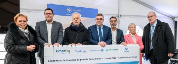 Coup d’envoi des travaux du port de Seine Parisii !